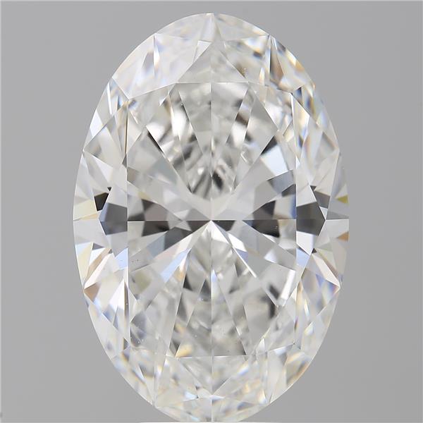 8.07 ct. oval Lab Grown Diamond front image
