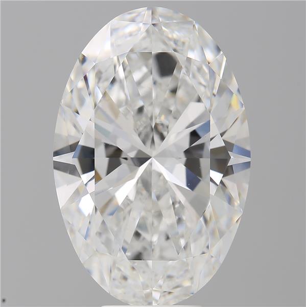 9.01 ct. oval Lab Grown Diamond front image