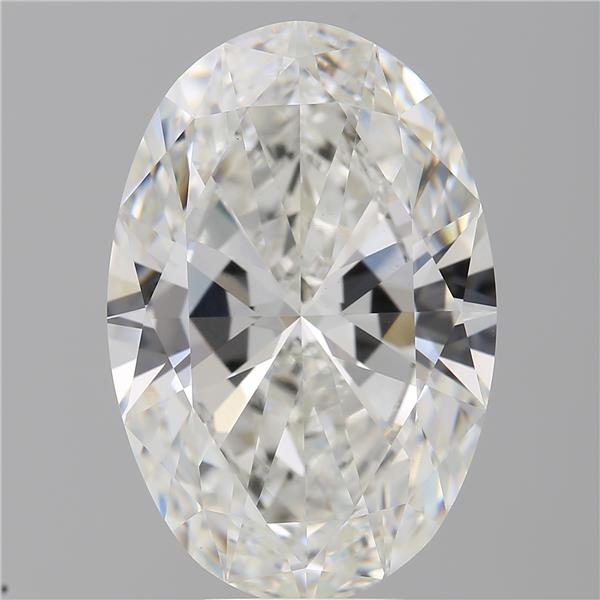 8.09 ct. oval Lab Grown Diamond front image
