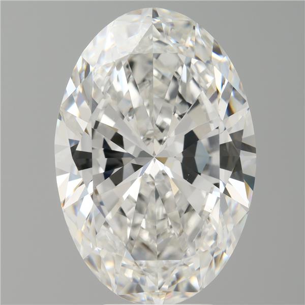 7.52 ct. oval Lab Grown Diamond front image