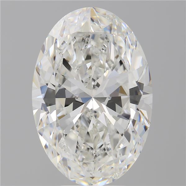 8.05 ct. oval Lab Grown Diamond front image