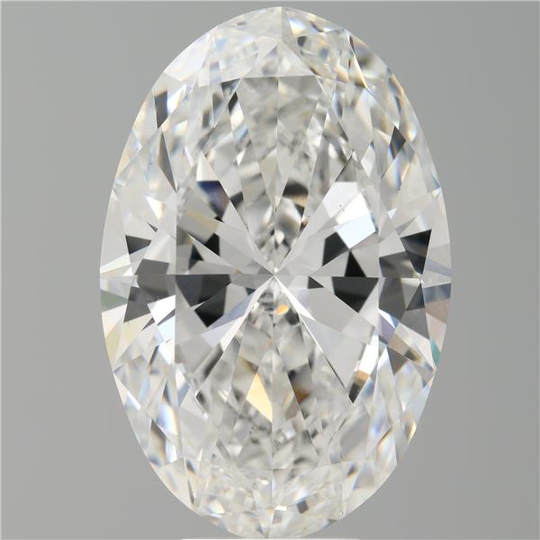 9.08 ct. oval Lab Grown Diamond front image