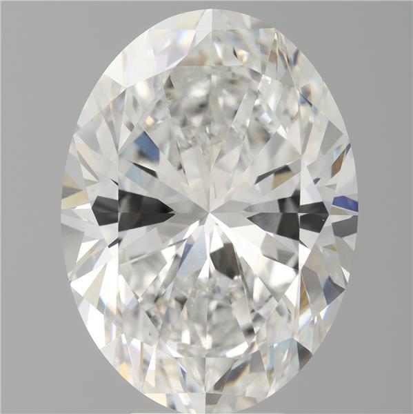 8.04 ct. oval Lab Grown Diamond front image