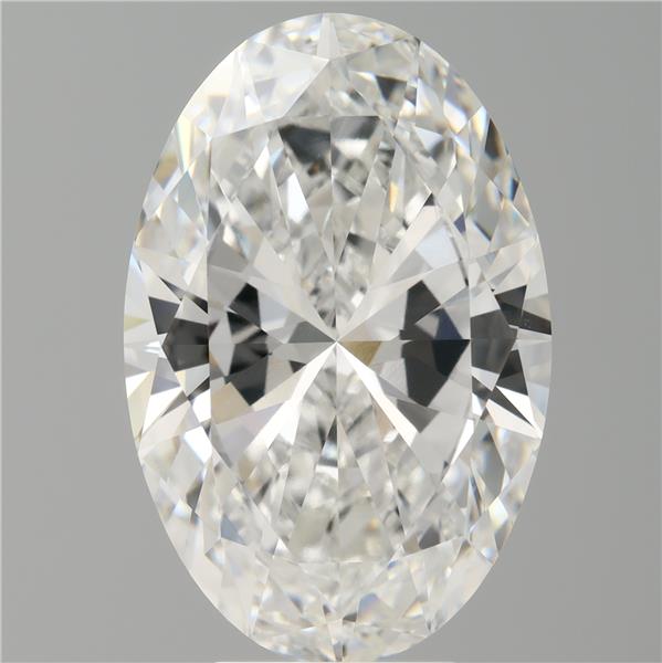 6.53 ct. oval Lab Grown Diamond front image