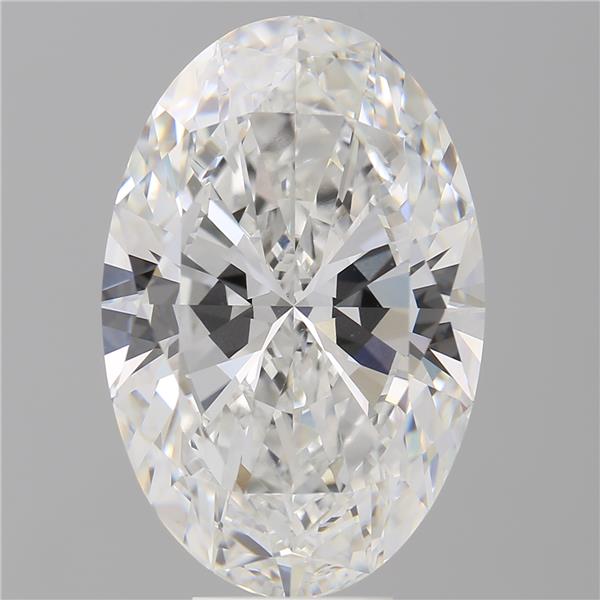 9.01 ct. oval Lab Grown Diamond front image