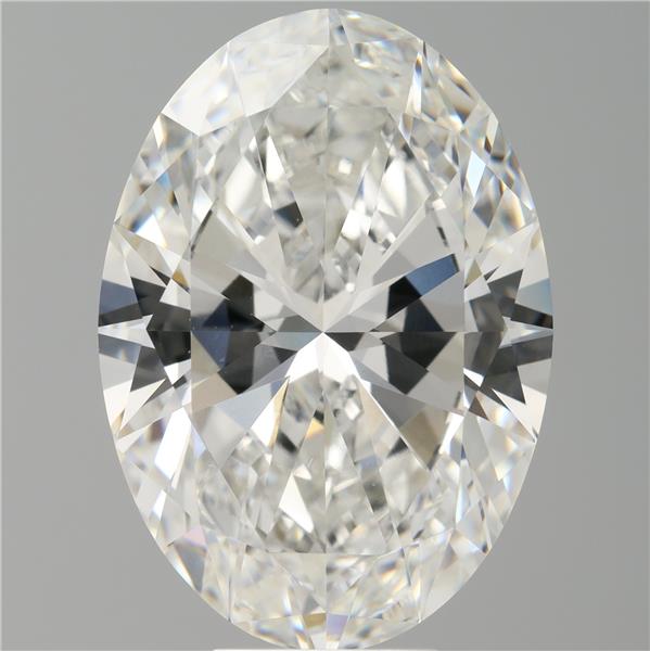 9.06 ct. oval Lab Grown Diamond front image
