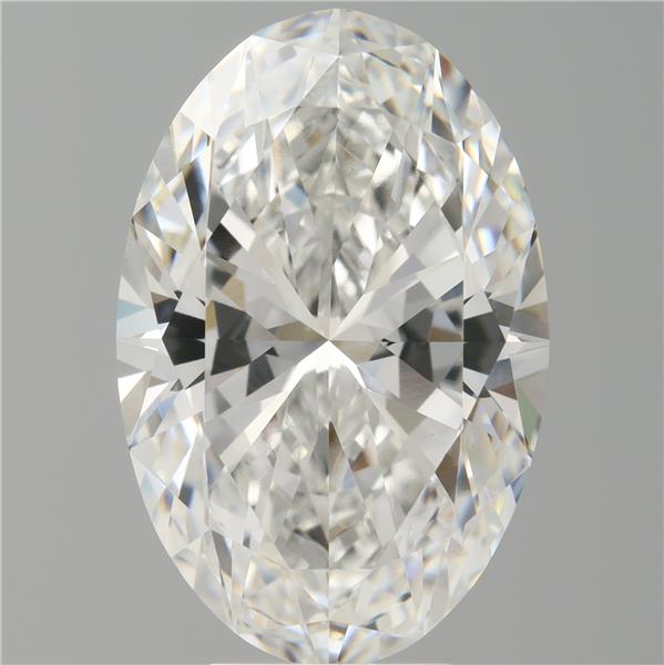 7.09 ct. oval Lab Grown Diamond front image