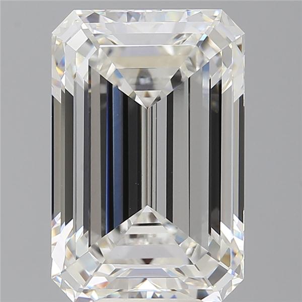 9.57 ct. emerald Lab Grown Diamond front image