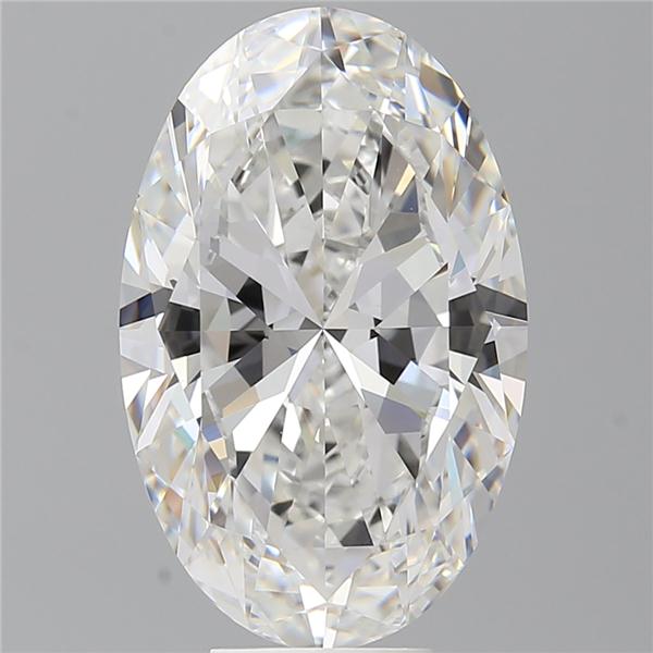 8.01 ct. oval Lab Grown Diamond front image