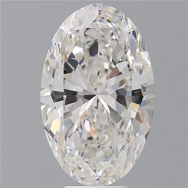 7.52 ct. oval Lab Grown Diamond front image