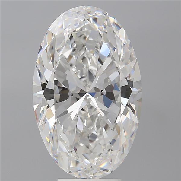 6.60 ct. oval Lab Grown Diamond front image