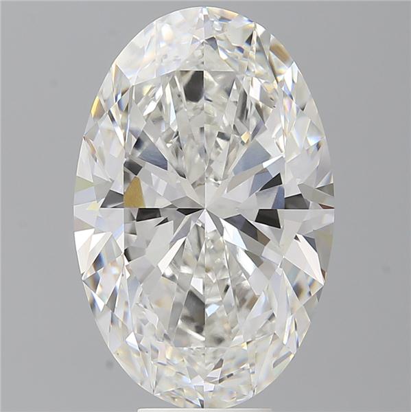 9.02 ct. oval Lab Grown Diamond front image