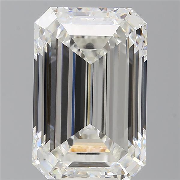 11.55 ct. emerald Lab Grown Diamond front image