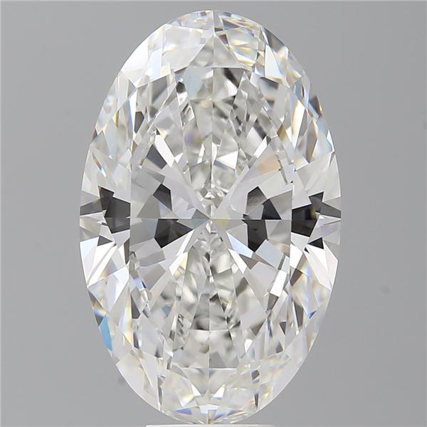 10.57 ct. oval Lab Grown Diamond front image