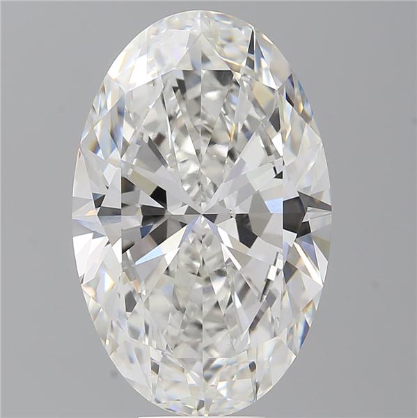 10.60 ct. oval Lab Grown Diamond front image