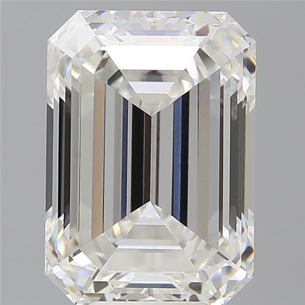8.08 ct. emerald Lab Grown Diamond front image