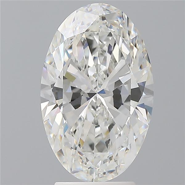 3.52 ct. oval Lab Grown Diamond front image