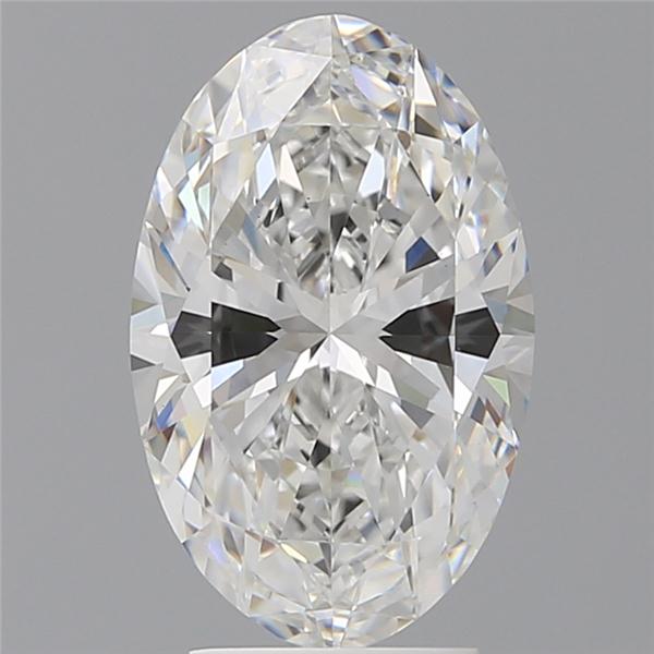 3.55 ct. oval Lab Grown Diamond front image