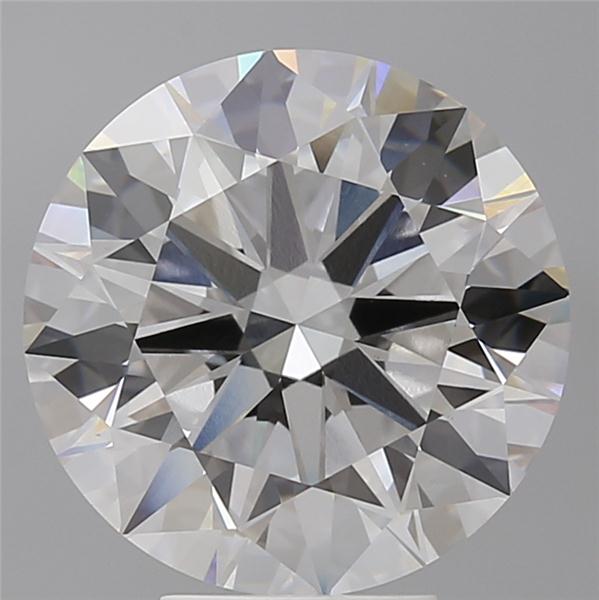 6.10 ct. round Lab Grown Diamond front image