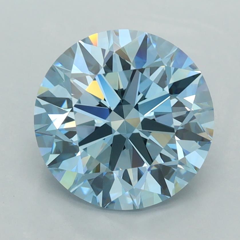 2.54 ct. round Lab Grown Diamond front image