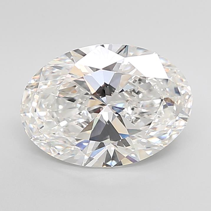 5.02 ct. oval Lab Grown Diamond front image