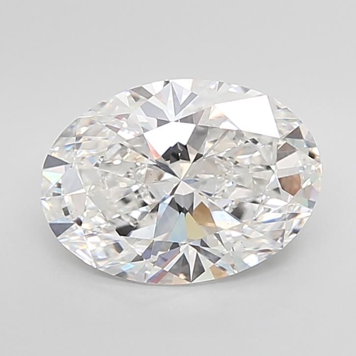 4.05 ct. oval Lab Grown Diamond front image