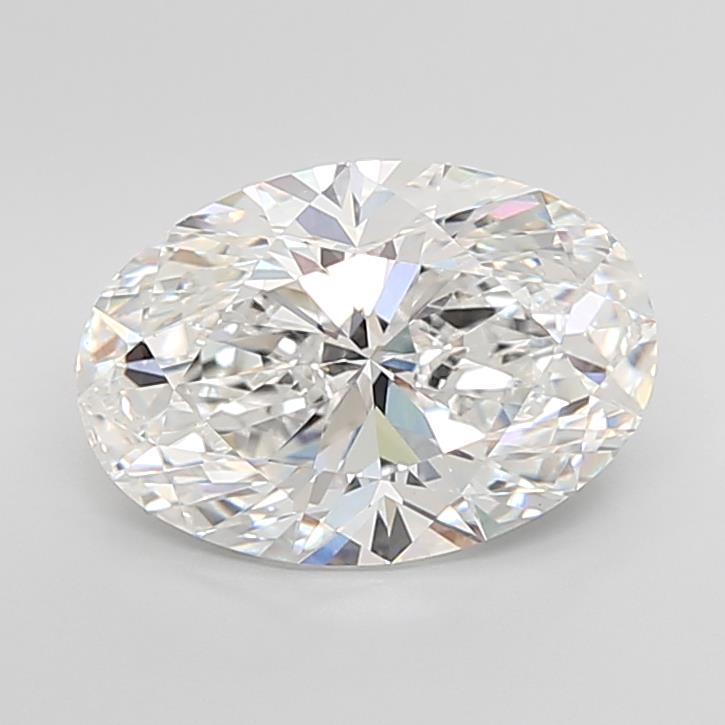 5.02 ct. oval Lab Grown Diamond front image