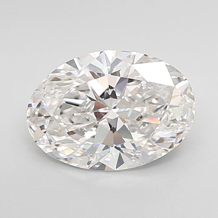 2.01 ct. oval Lab Grown Diamond front image