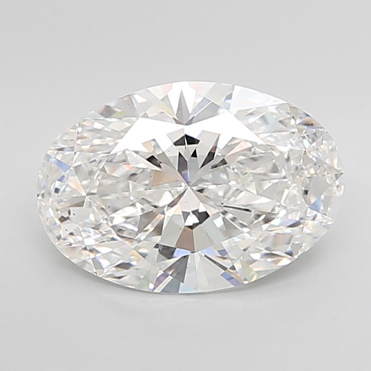 4.06 ct. oval Lab Grown Diamond front image