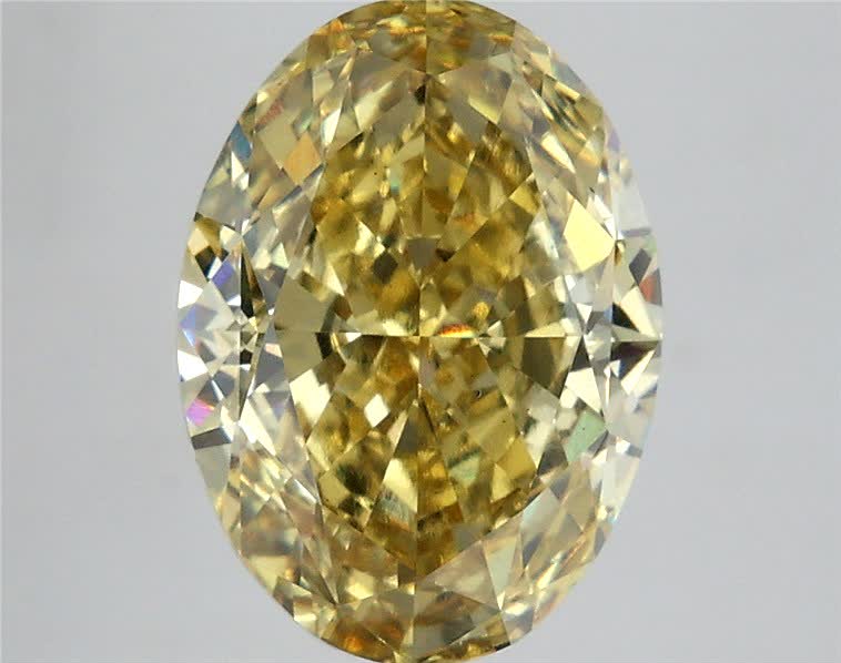 5.58 ct. oval Lab Grown Diamond front image