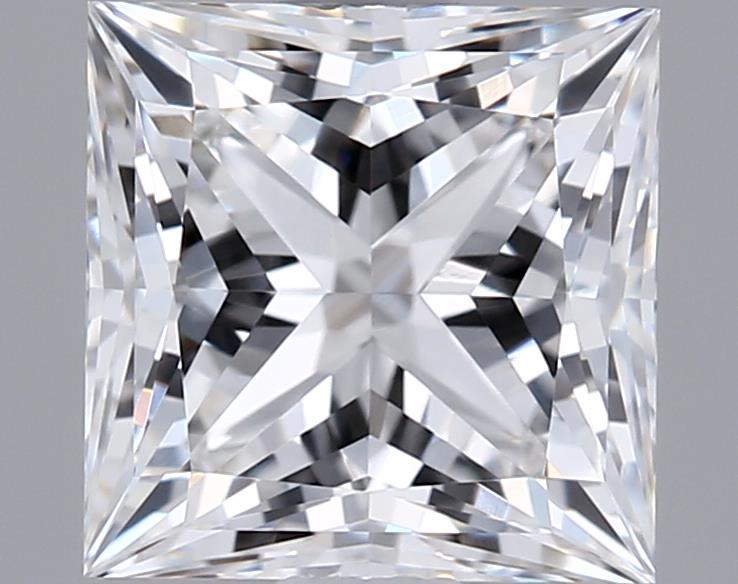 1.56 ct. princess Lab Grown Diamond front image
