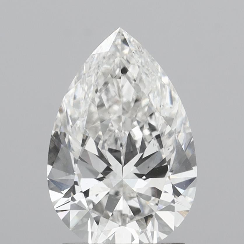 2.01 carat f VS1 EX Cut IGI pear diamond