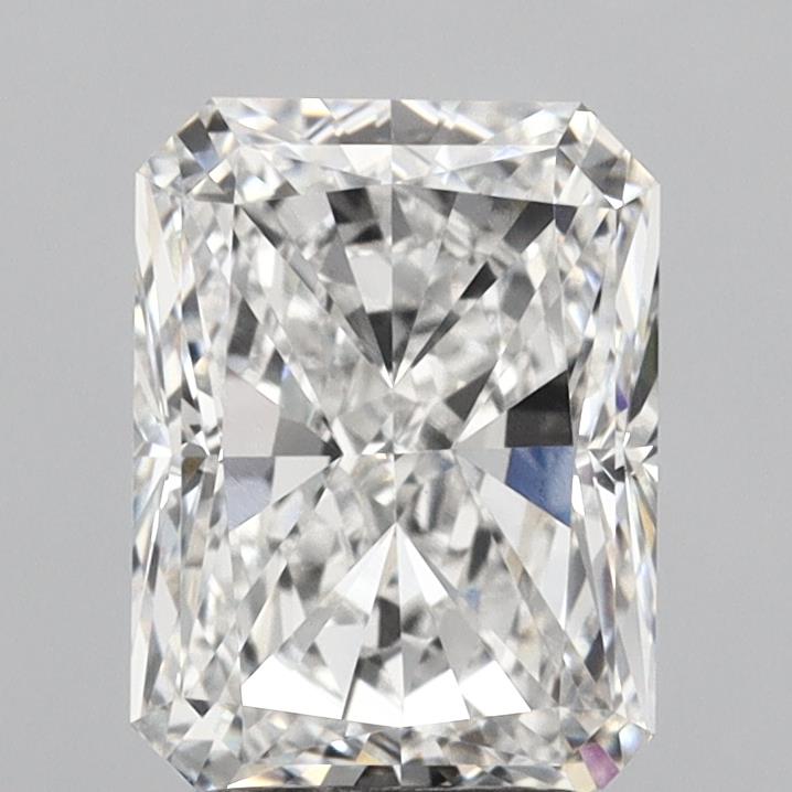 3.08 carat f VS1 EX Cut IGI radiant diamond