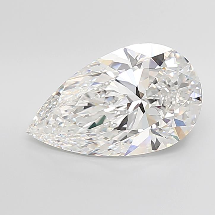 7.03 ct. pear Lab Grown Diamond front image