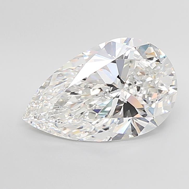 7.03 ct. pear Lab Grown Diamond front image