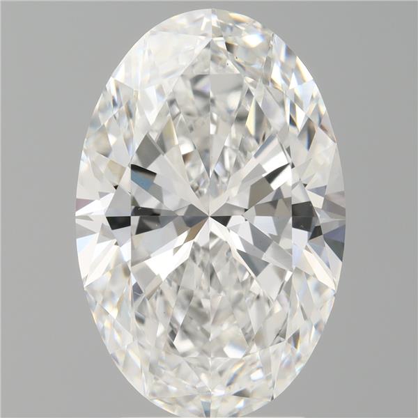 3.58 ct. oval Lab Grown Diamond front image