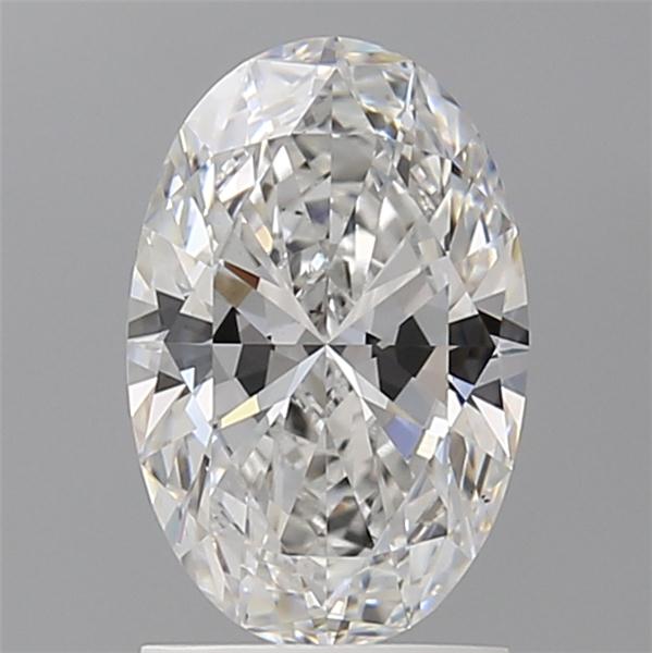 1.60 ct. oval Lab Grown Diamond front image
