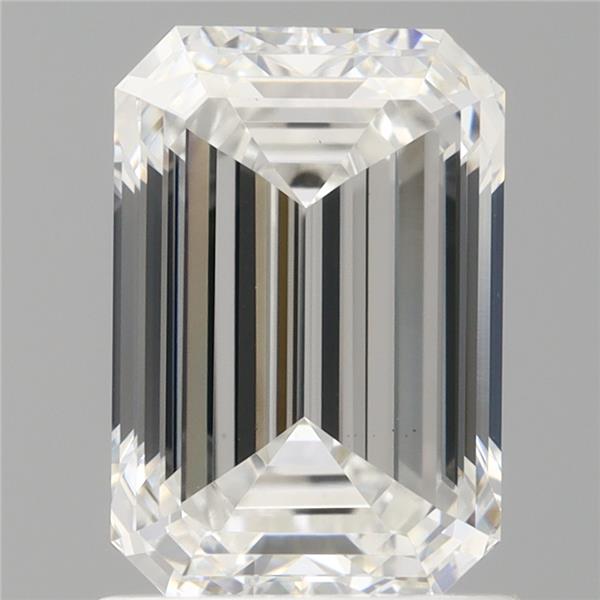 1.53 ct. emerald Lab Grown Diamond front image