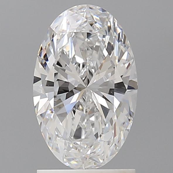 1.55 ct. oval Lab Grown Diamond front image