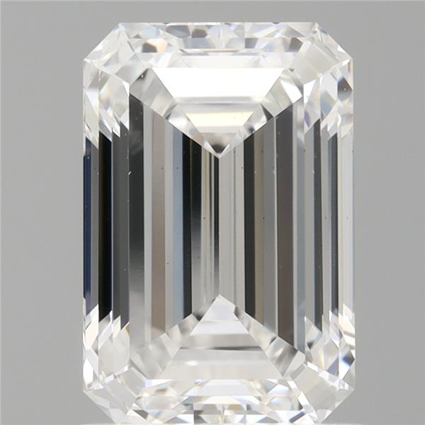 1.57 ct. emerald Lab Grown Diamond front image