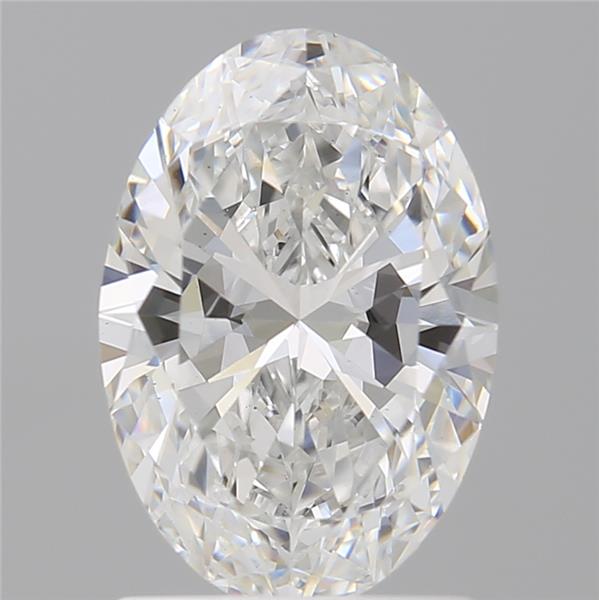 1.57 ct. oval Lab Grown Diamond front image