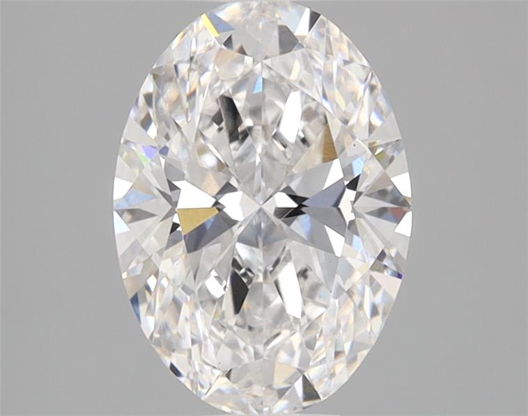 1.57 ct. oval Lab Grown Diamond front image