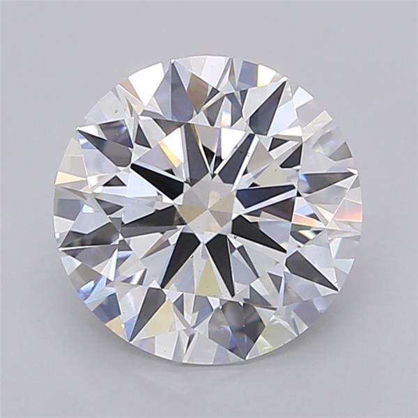 2.75 ct. round Lab Grown Diamond front image