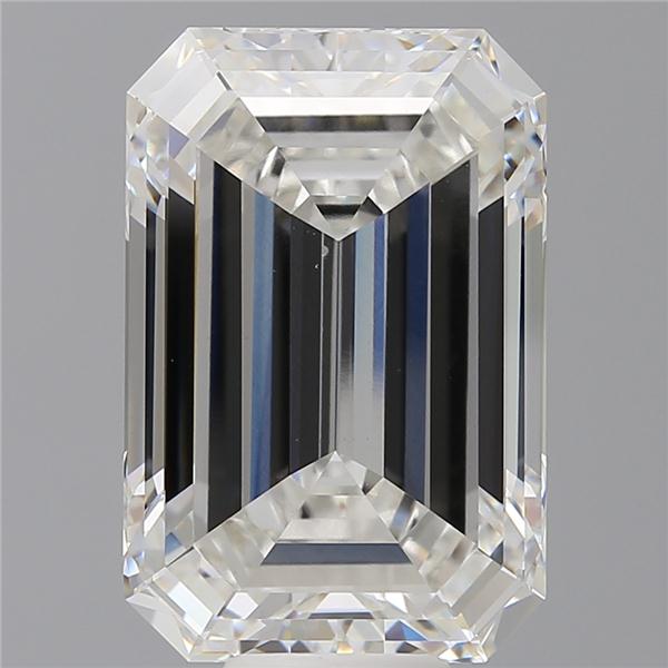 12.60 ct. emerald Lab Grown Diamond front image