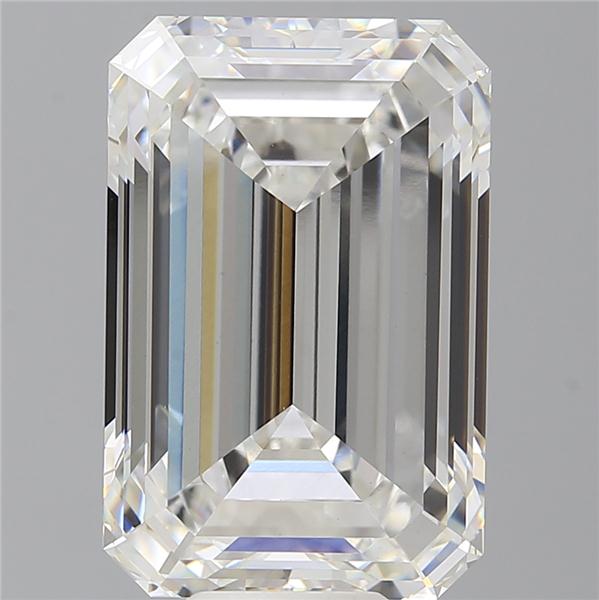 12.56 ct. emerald Lab Grown Diamond front image