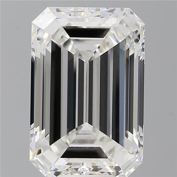 12.08 ct. emerald Lab Grown Diamond front image