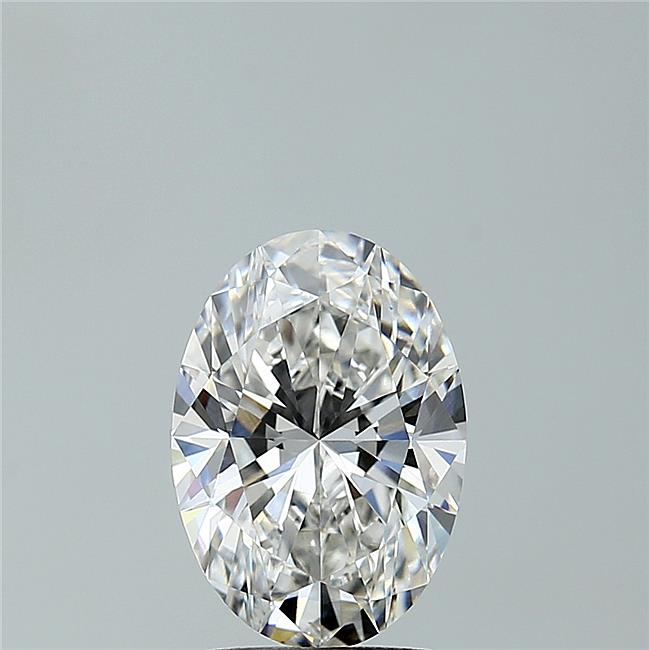 2.55 ct. oval Lab Grown Diamond front image