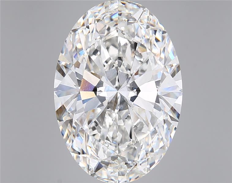 12.07 ct. oval Lab Grown Diamond front image