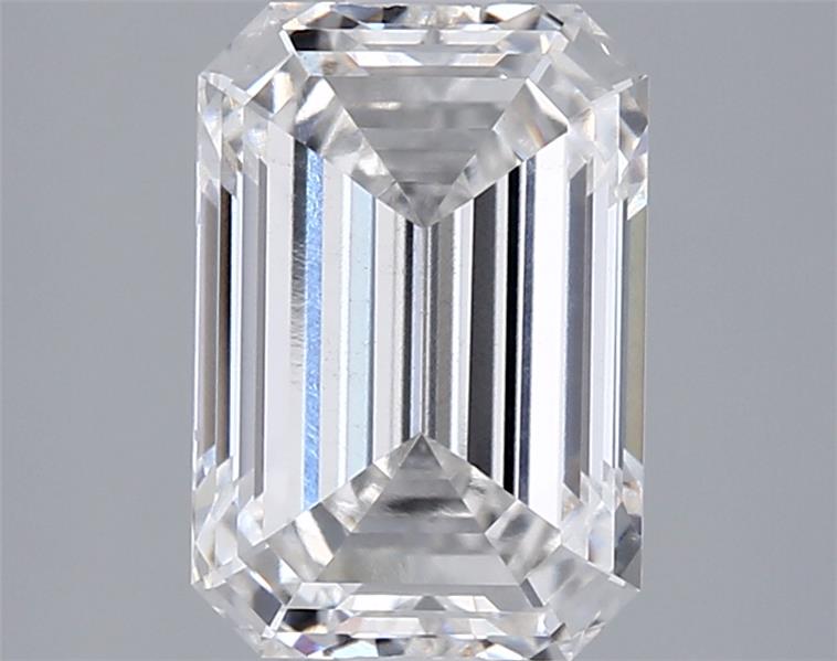 2.02 carat f VS2 EX Cut IGI emerald diamond