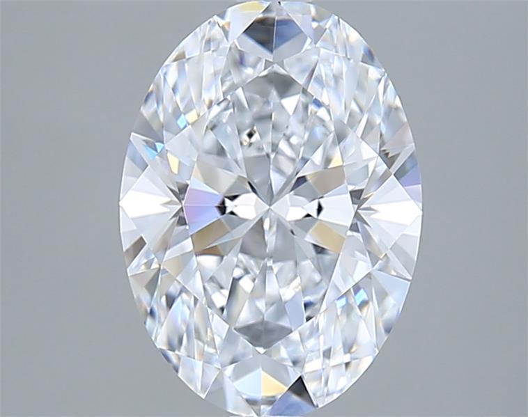 2.06 ct. oval Lab Grown Diamond front image